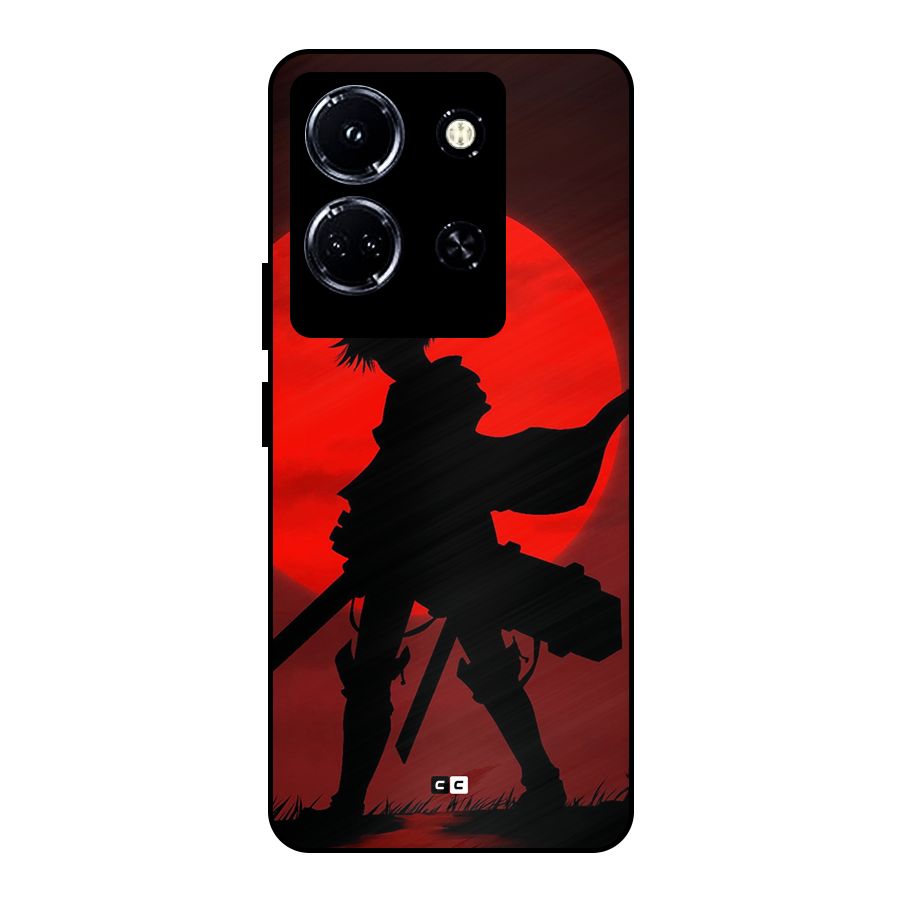 Captain Levi Acramen Metal Back Case for Infinix Note 30 5G