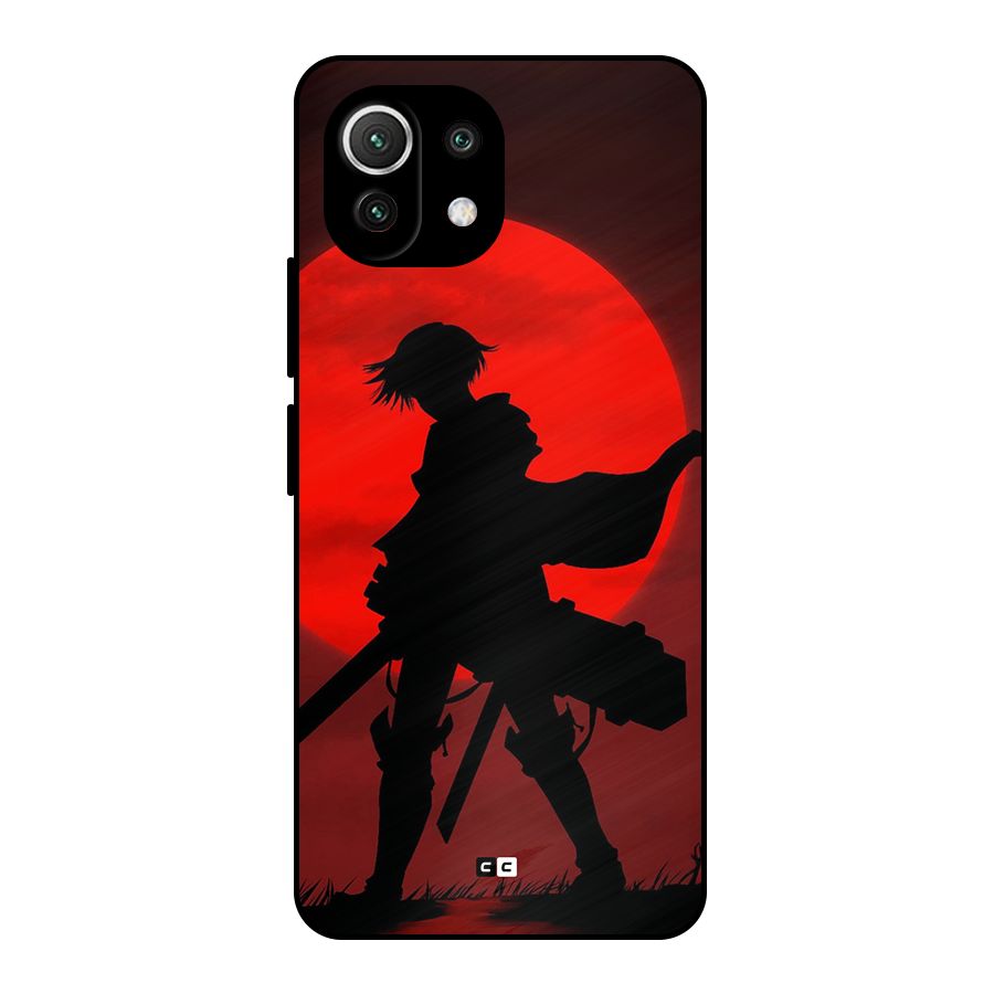 Captain Levi Acramen Metal Back Case for Mi 11 Lite