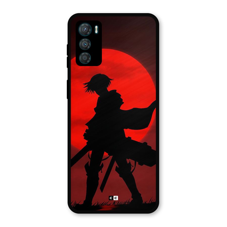 Captain Levi Acramen Metal Back Case for Moto G42