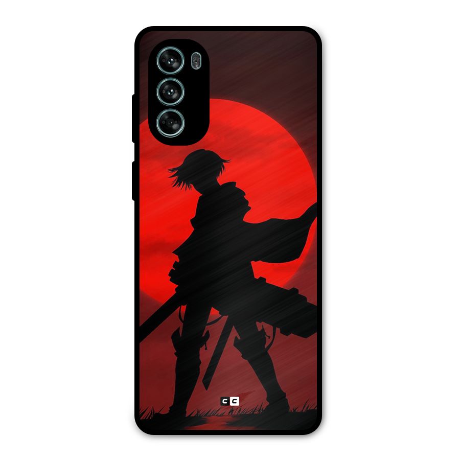 Captain Levi Acramen Metal Back Case for Moto G62