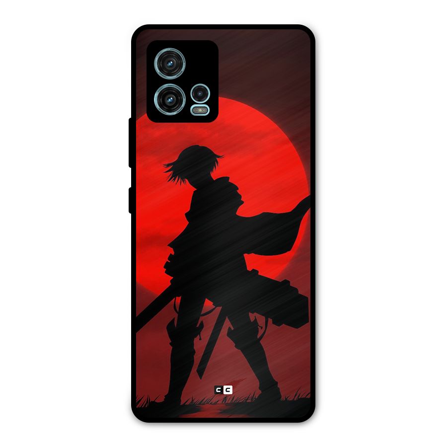 Captain Levi Acramen Metal Back Case for Moto G72