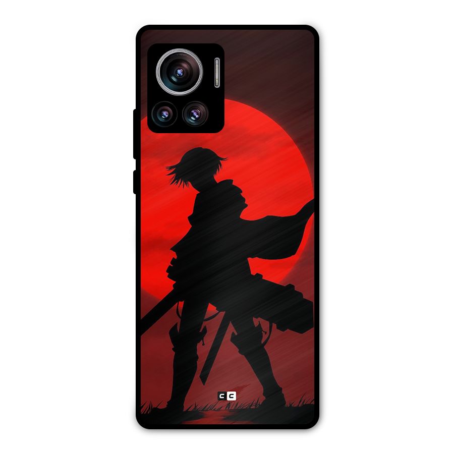 Captain Levi Acramen Metal Back Case for Motorola Edge 30 Ultra