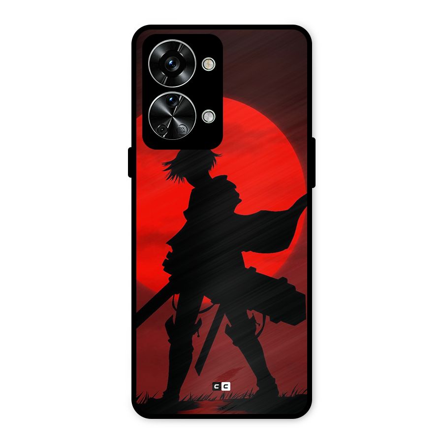Captain Levi Acramen Metal Back Case for OnePlus Nord 2T