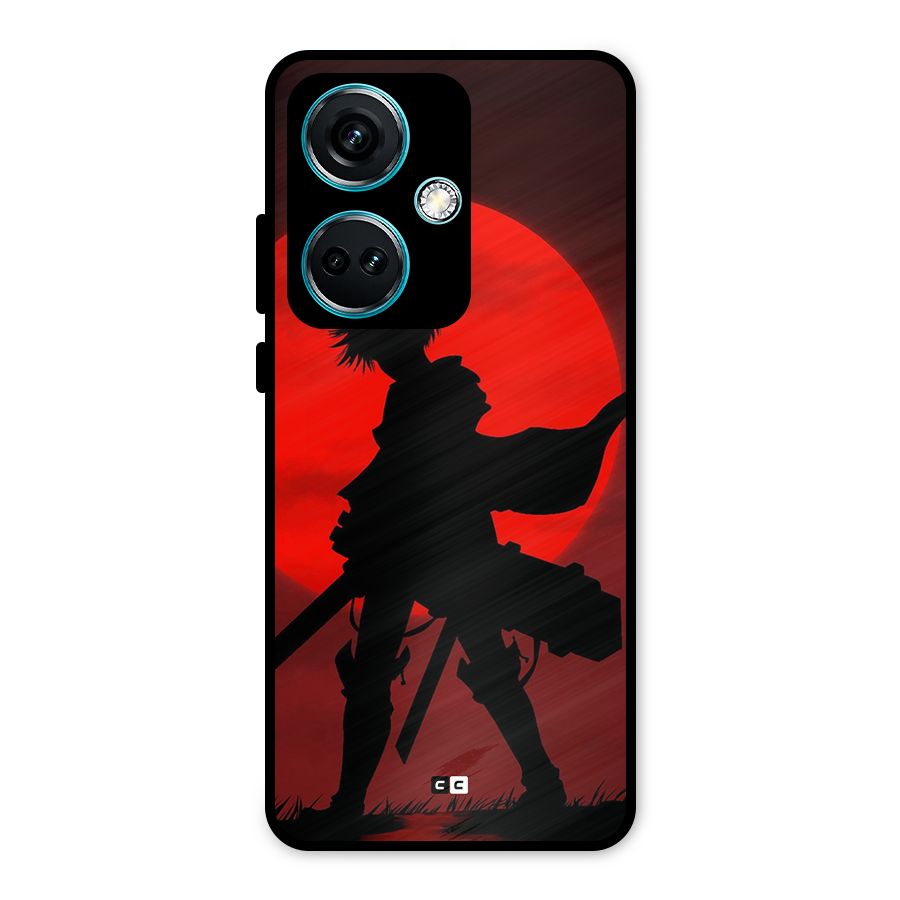 Captain Levi Acramen Metal Back Case for OnePlus Nord CE 3 5G