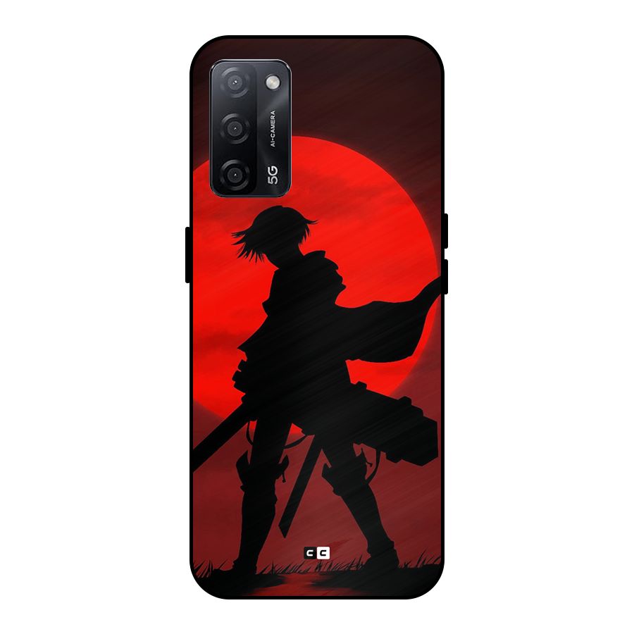 Captain Levi Acramen Metal Back Case for Oppo A53s 5G