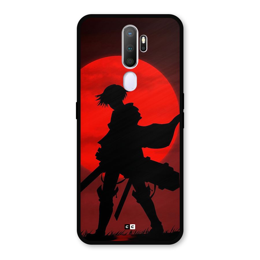 Captain Levi Acramen Metal Back Case for Oppo A5 (2020)