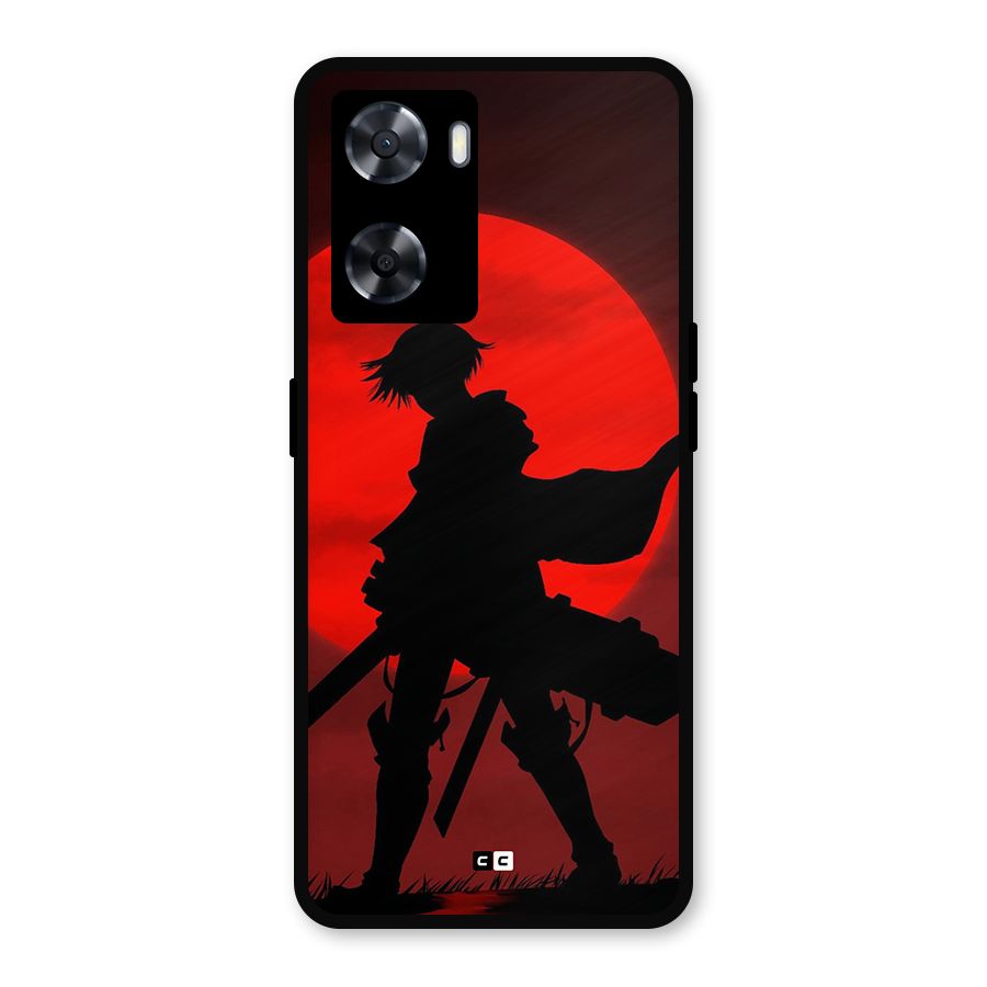 Captain Levi Acramen Metal Back Case for Oppo A77s