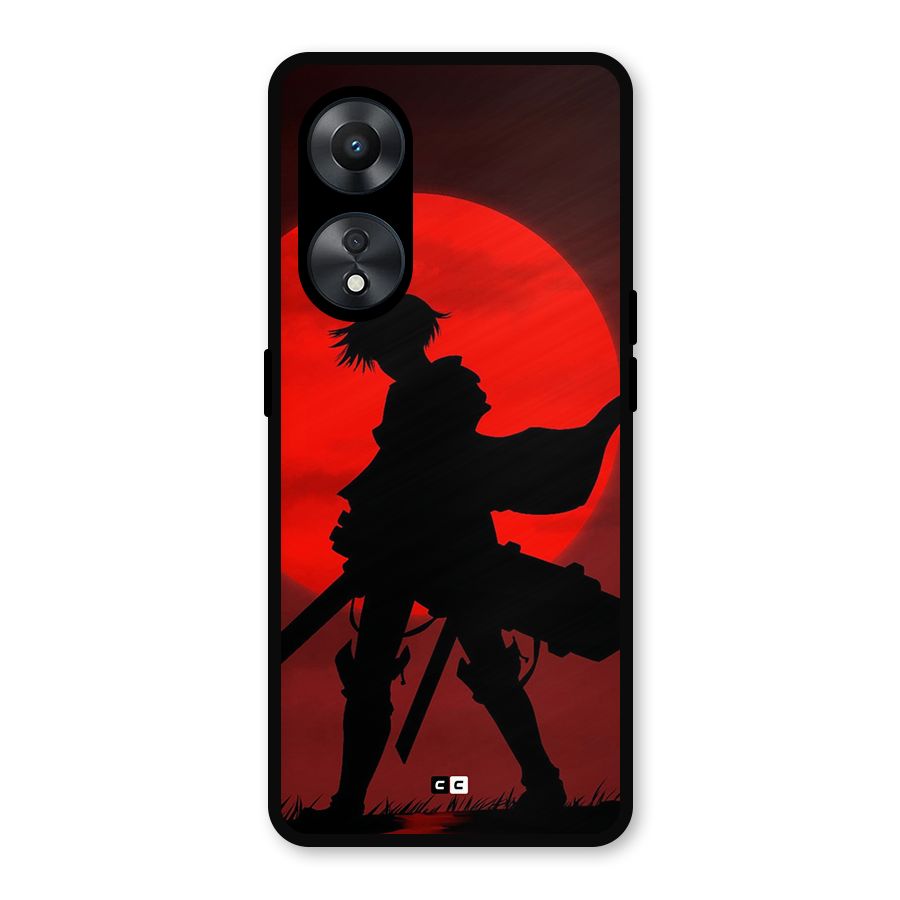 Captain Levi Acramen Metal Back Case for Oppo A78