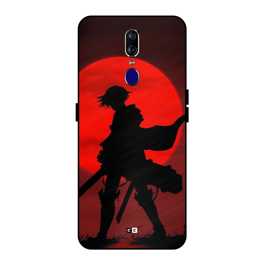 Captain Levi Acramen Metal Back Case for Oppo F11