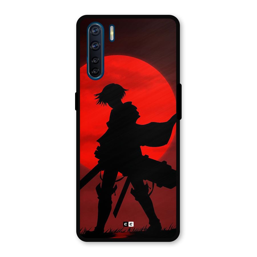 Captain Levi Acramen Metal Back Case for Oppo F15