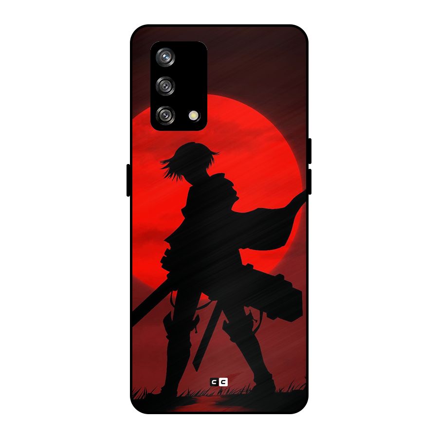 Captain Levi Acramen Metal Back Case for Oppo F19