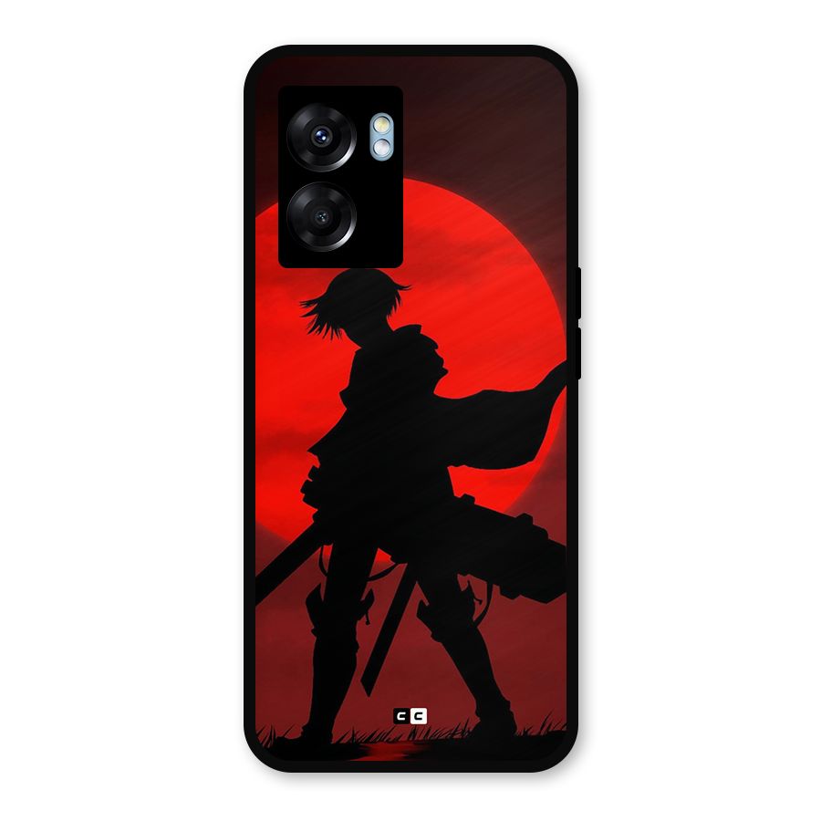 Captain Levi Acramen Metal Back Case for Oppo K10 (5G)