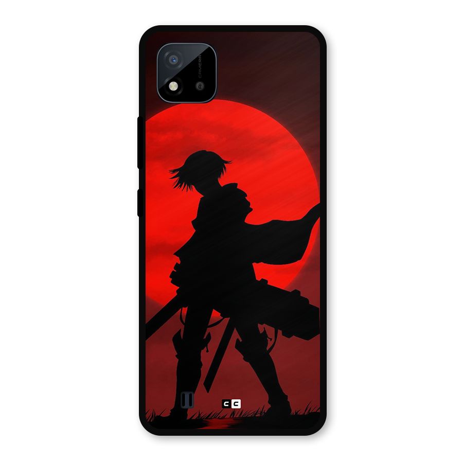 Captain Levi Acramen Metal Back Case for Realme C11 2021