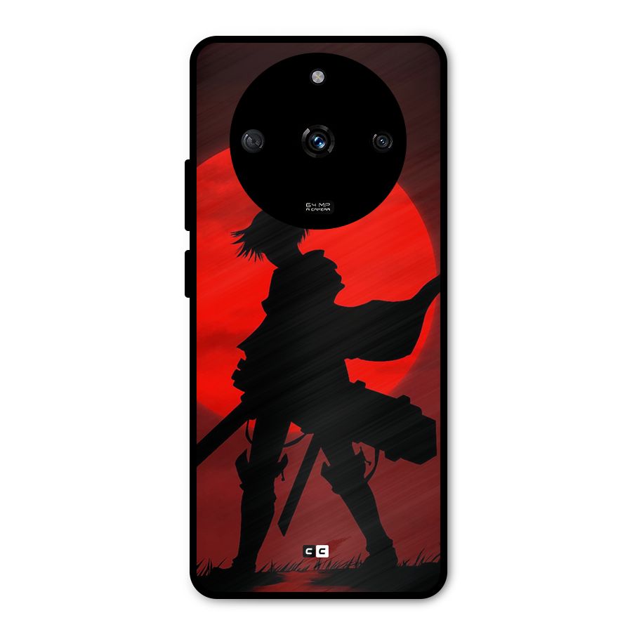 Captain Levi Acramen Metal Back Case for Realme Narzo 60 5G