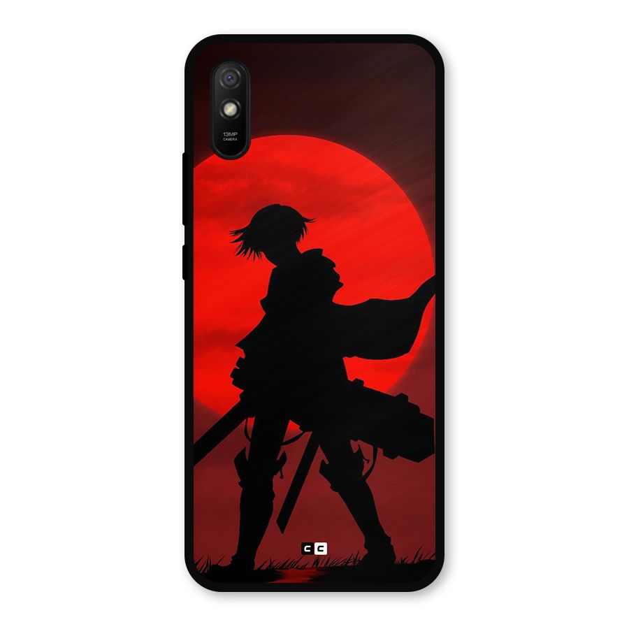 Captain Levi Acramen Metal Back Case for Redmi 9a