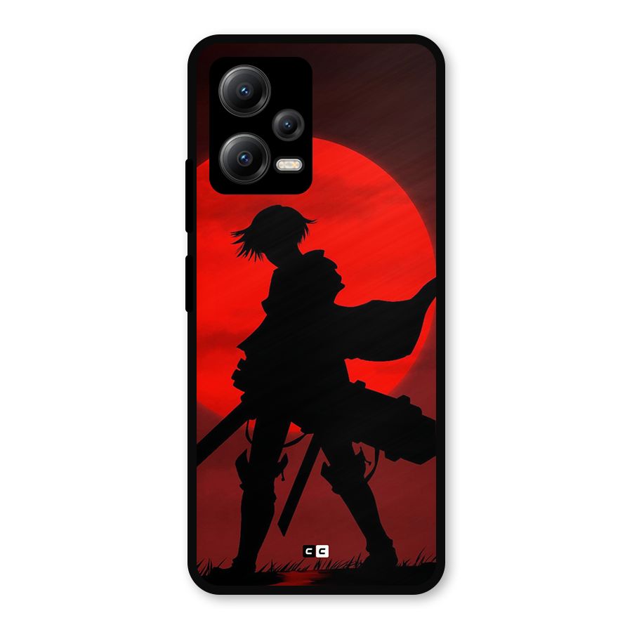Captain Levi Acramen Metal Back Case for Redmi Note 12 5G