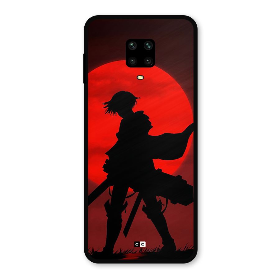 Captain Levi Acramen Metal Back Case for Redmi Note 9 Pro