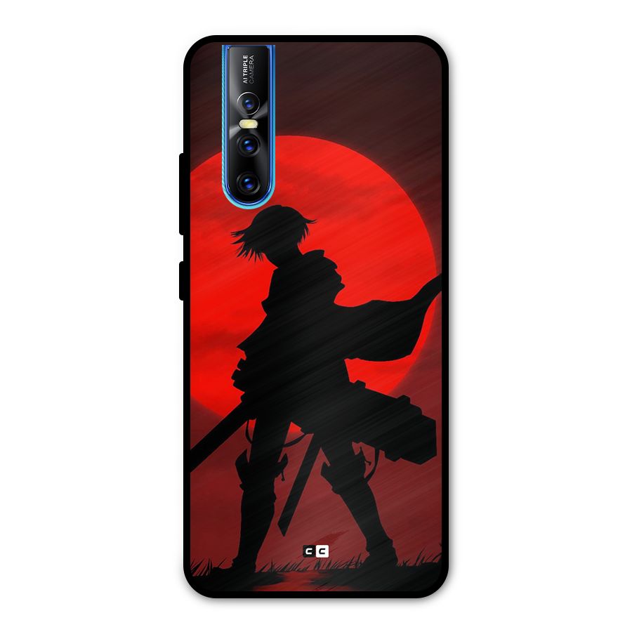 Captain Levi Acramen Metal Back Case for Vivo V15 Pro