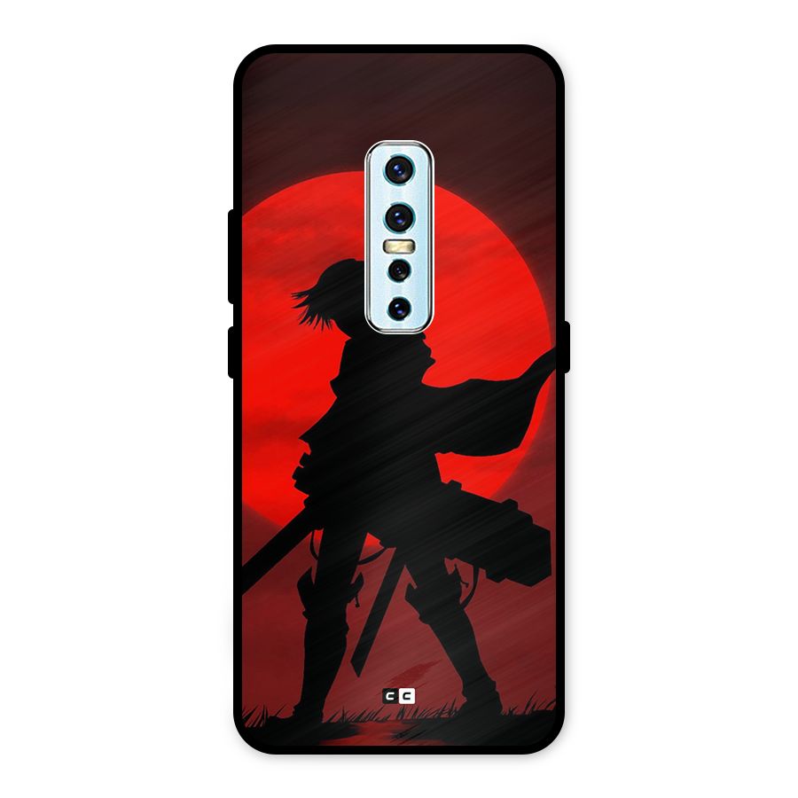 Captain Levi Acramen Metal Back Case for Vivo V17 Pro