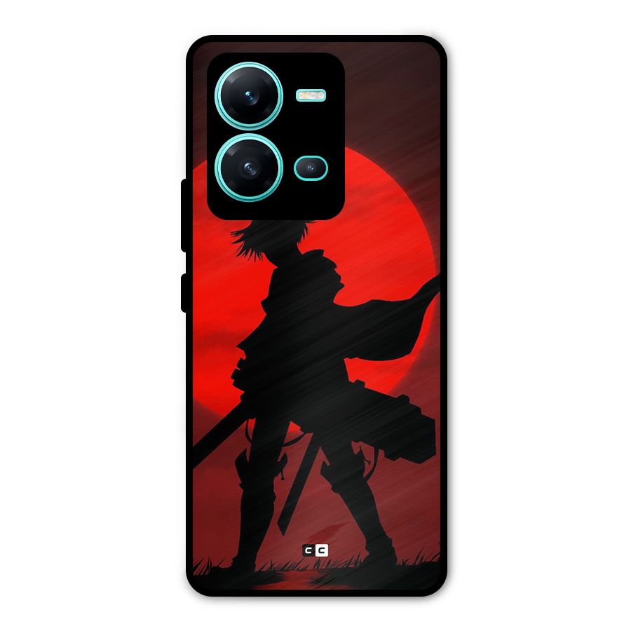 Captain Levi Acramen Metal Back Case for Vivo V25
