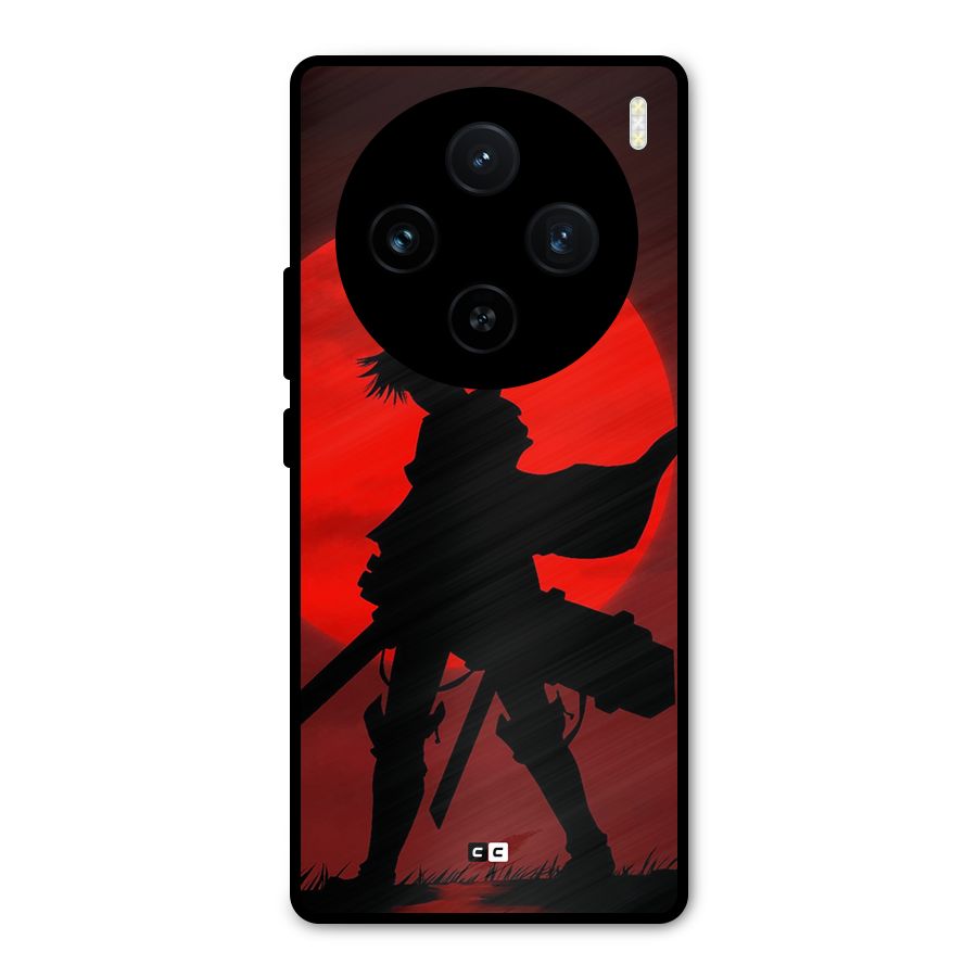 Captain Levi Acramen Metal Back Case for Vivo X100