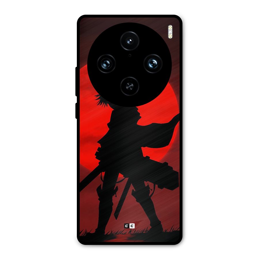 Captain Levi Acramen Metal Back Case for Vivo X100 Pro