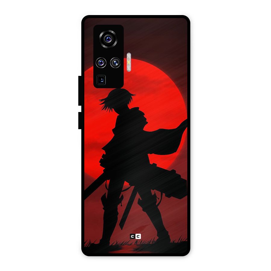 Captain Levi Acramen Metal Back Case for Vivo X50 Pro