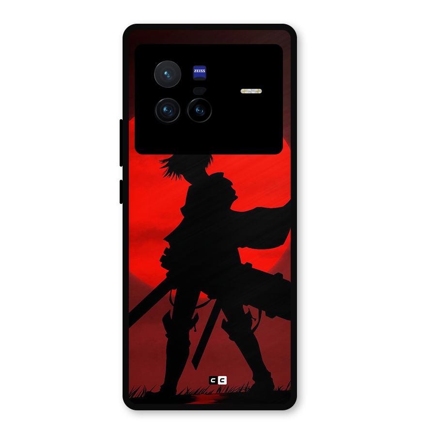 Captain Levi Acramen Metal Back Case for Vivo X80