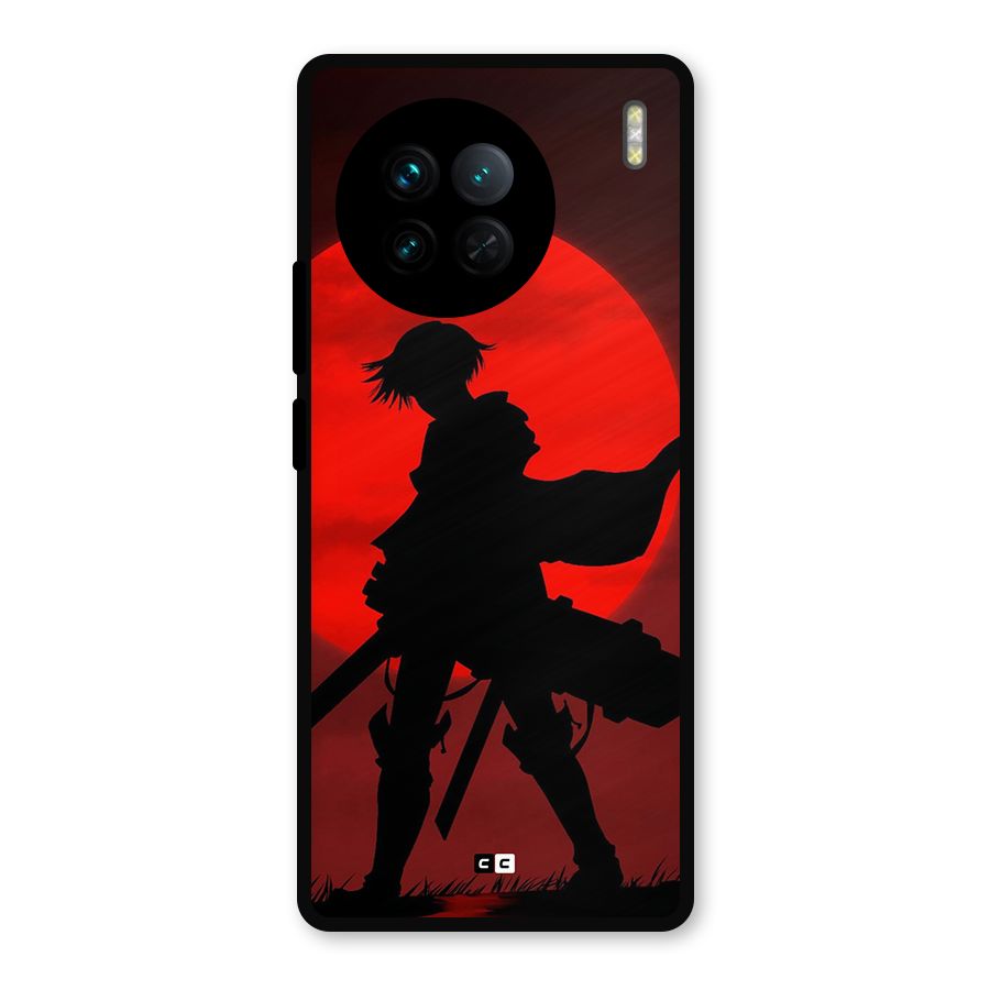 Captain Levi Acramen Metal Back Case for Vivo X90