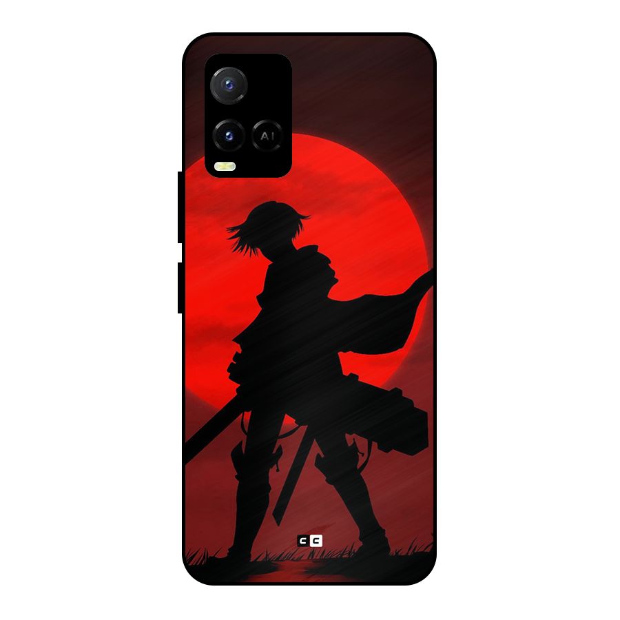 Captain Levi Acramen Metal Back Case for Vivo Y21A