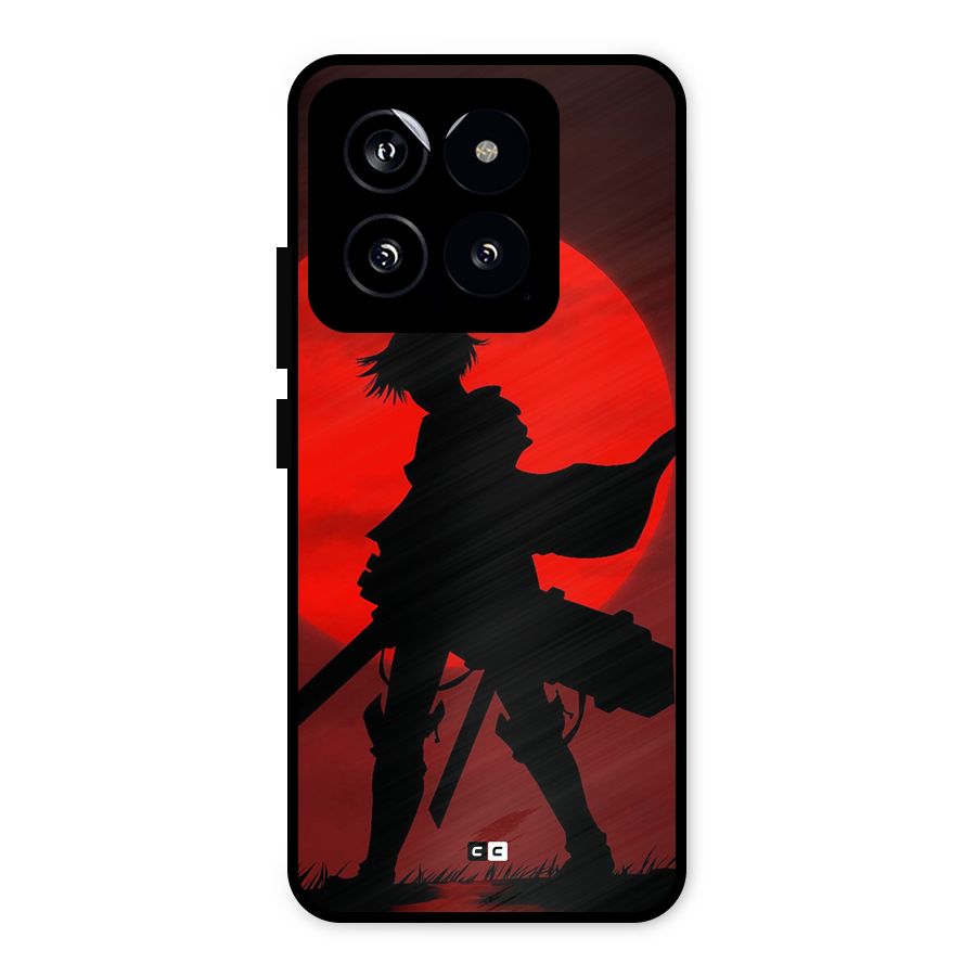 Captain Levi Acramen Metal Back Case for Xiaomi 14