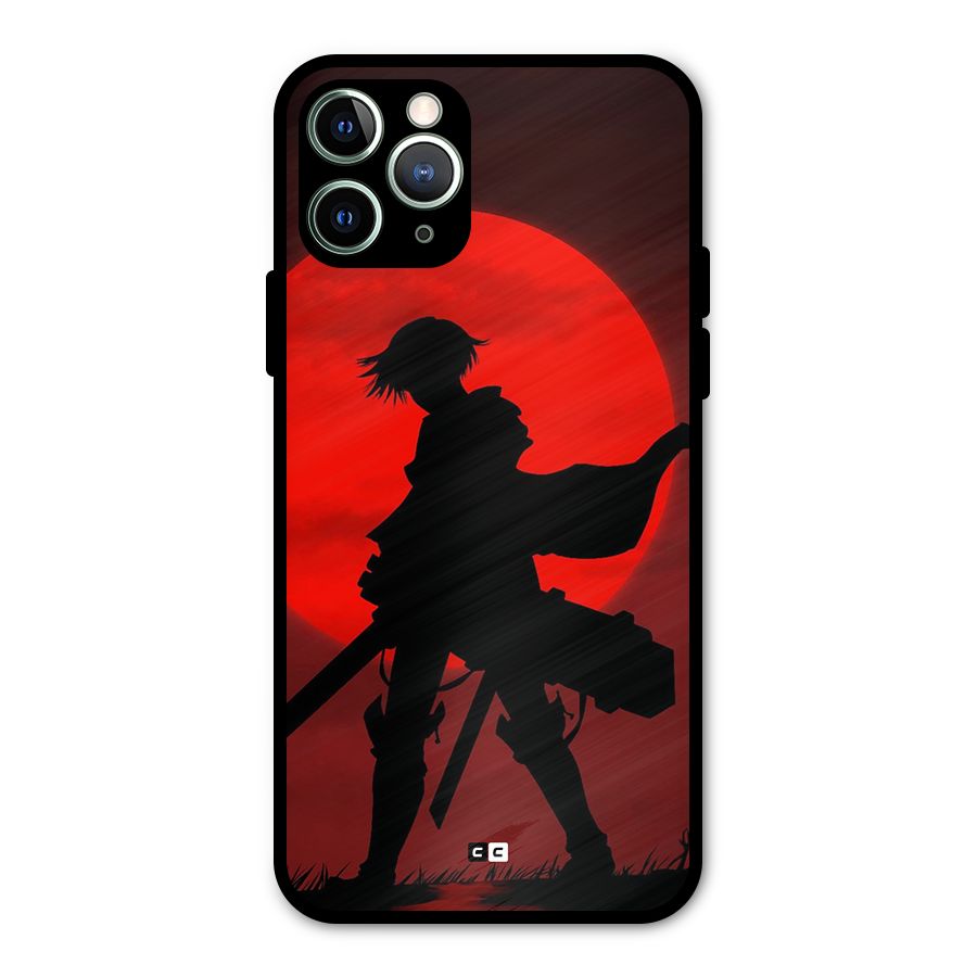 Captain Levi Acramen Metal Back Case for iPhone 11 Pro Max