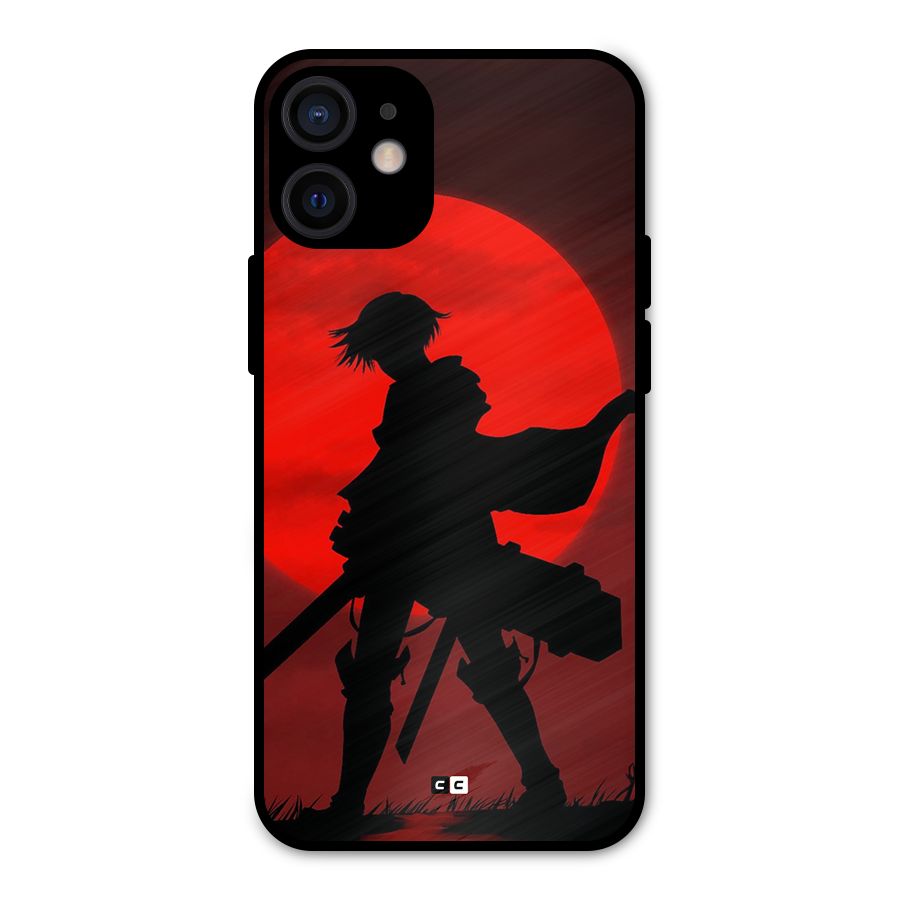 Captain Levi Acramen Metal Back Case for iPhone 12 Mini
