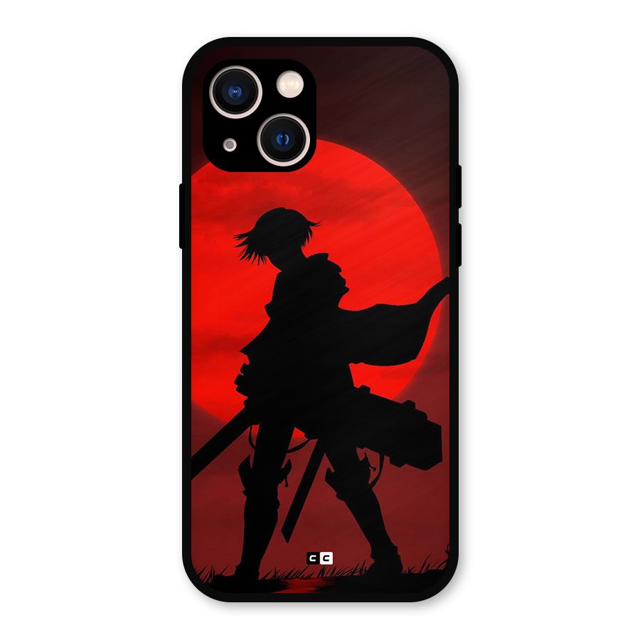 Captain Levi Acramen Metal Back Case for iPhone 13