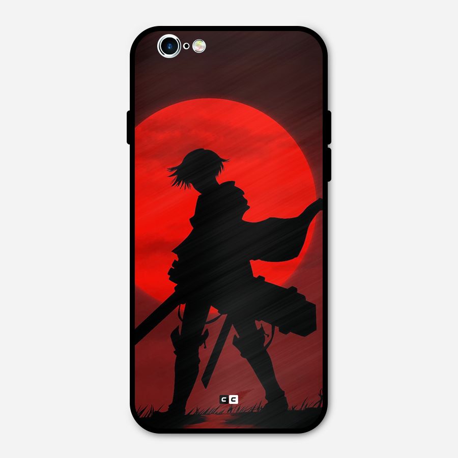 Captain Levi Acramen Metal Back Case for iPhone 6 6s