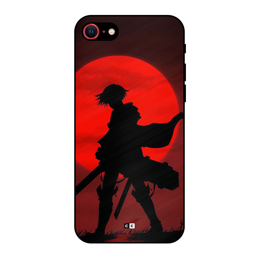 Captain Levi Acramen Metal Back Case for iPhone SE 2022