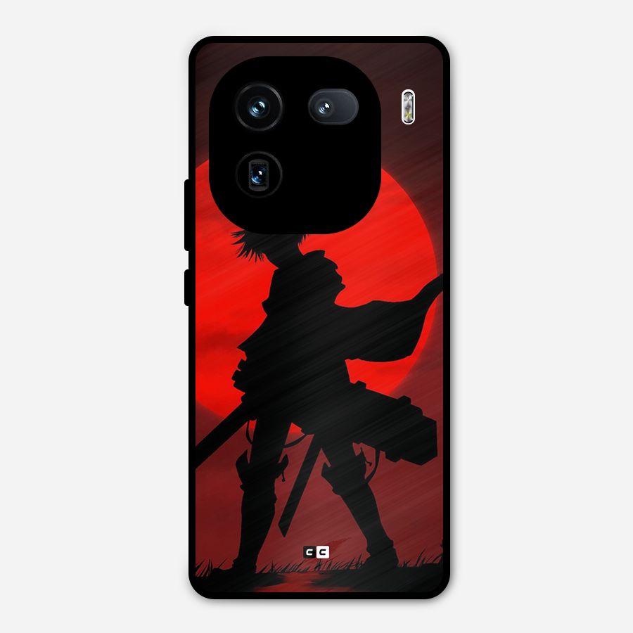 Captain Levi Acramen Metal Back Case for iQOO 12