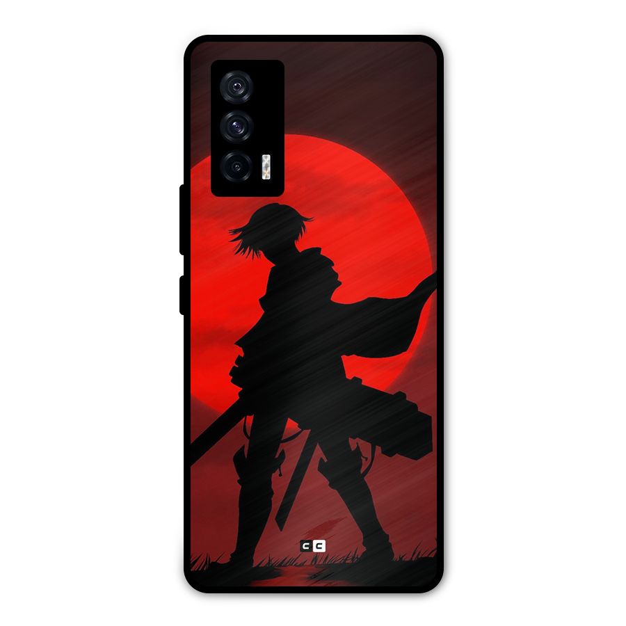 Captain Levi Acramen Metal Back Case for iQOO 7 5G