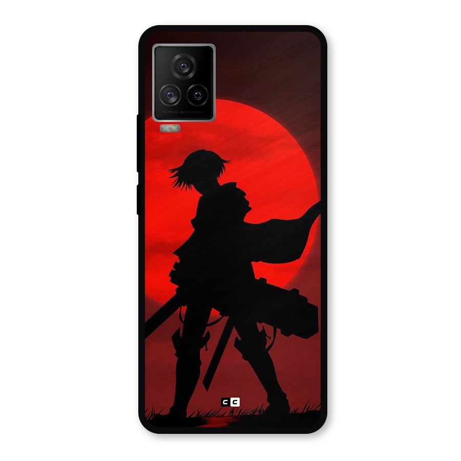 Captain Levi Acramen Metal Back Case for iQOO 7 Legend 5G