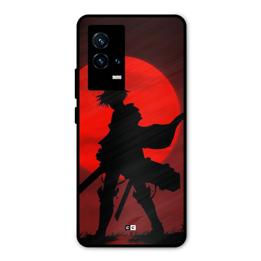 Captain Levi Acramen Metal Back Case for iQOO 9 5G
