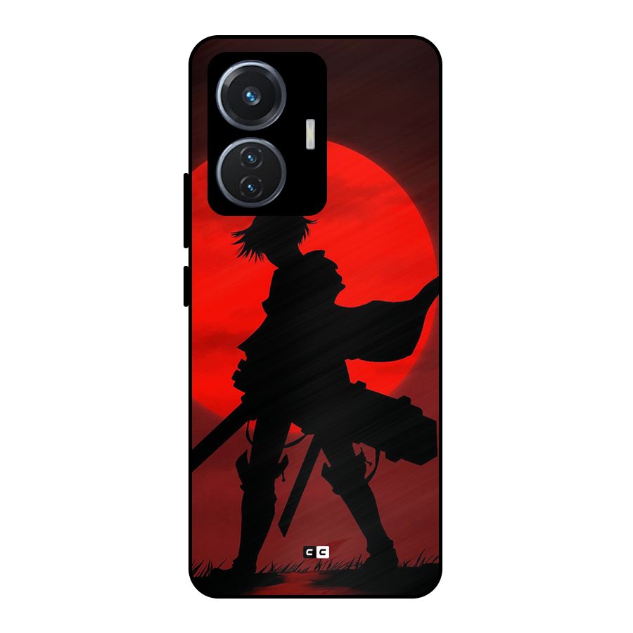 Captain Levi Acramen Metal Back Case for iQOO Z6 44W