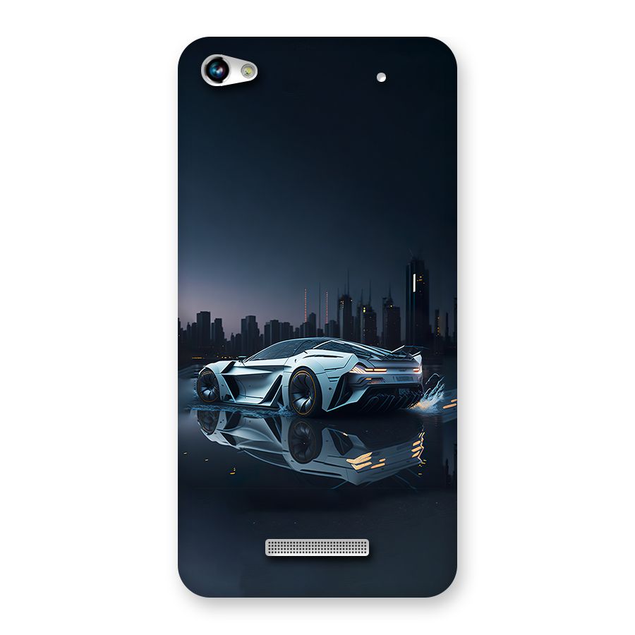 Car of Future Back Case for Canvas Hue 2 A316