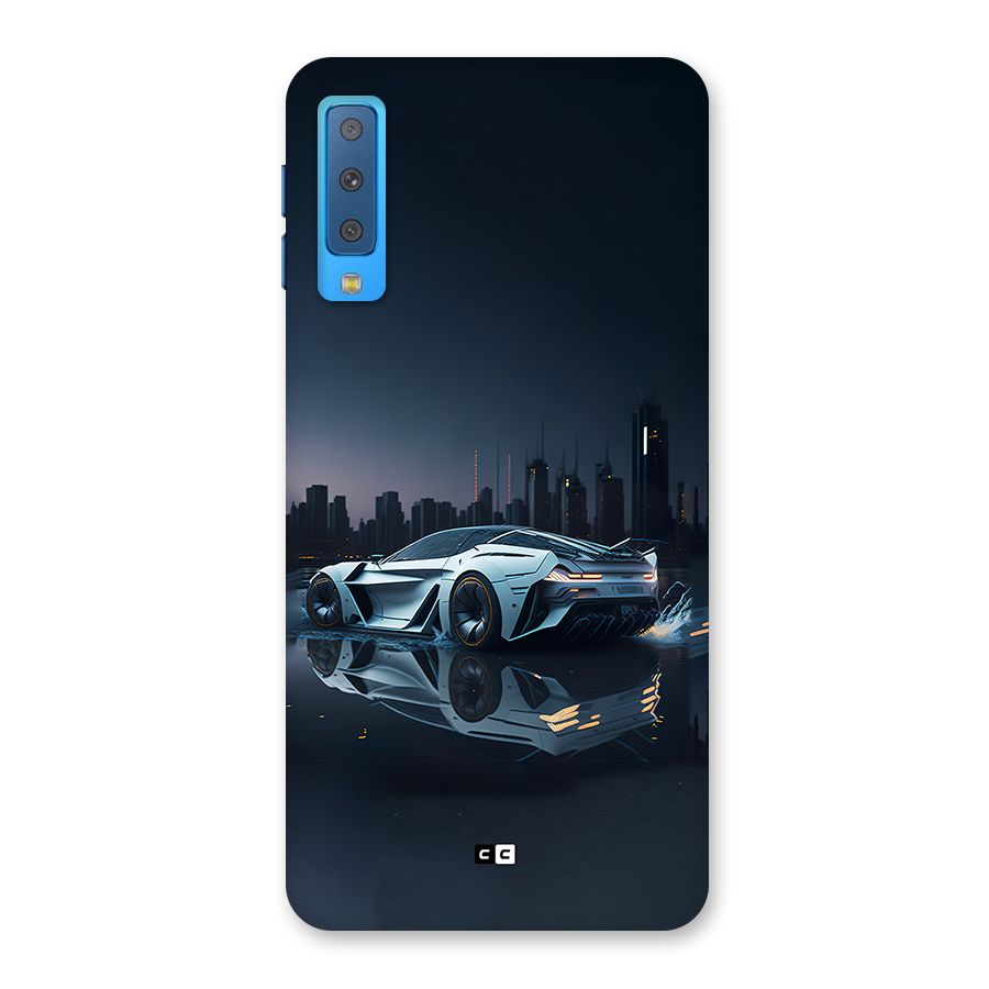 Car of Future Back Case for Galaxy A7 (2018)
