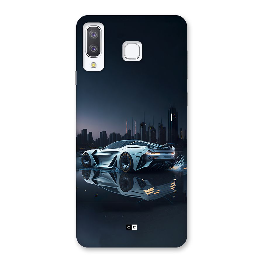 Car of Future Back Case for Galaxy A8 Star
