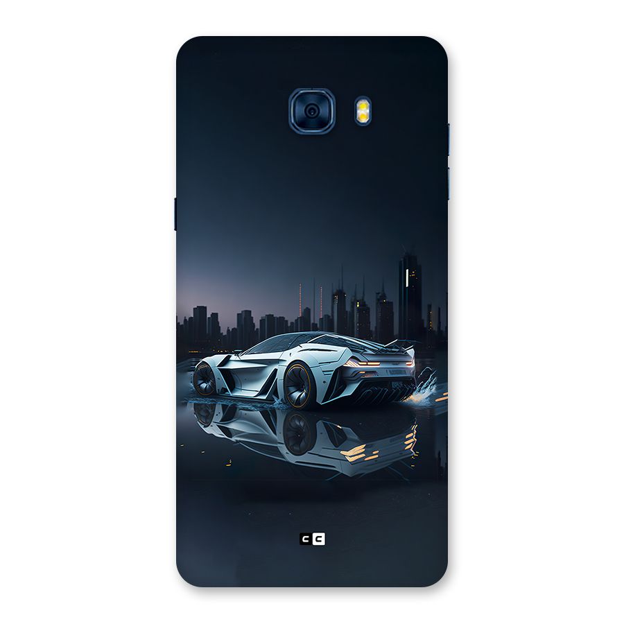Car of Future Back Case for Galaxy C7 Pro