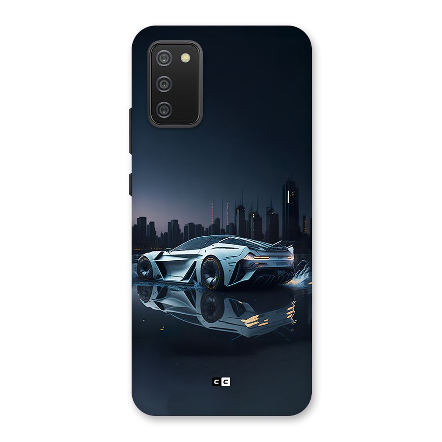 Car of Future Back Case for Galaxy F02s