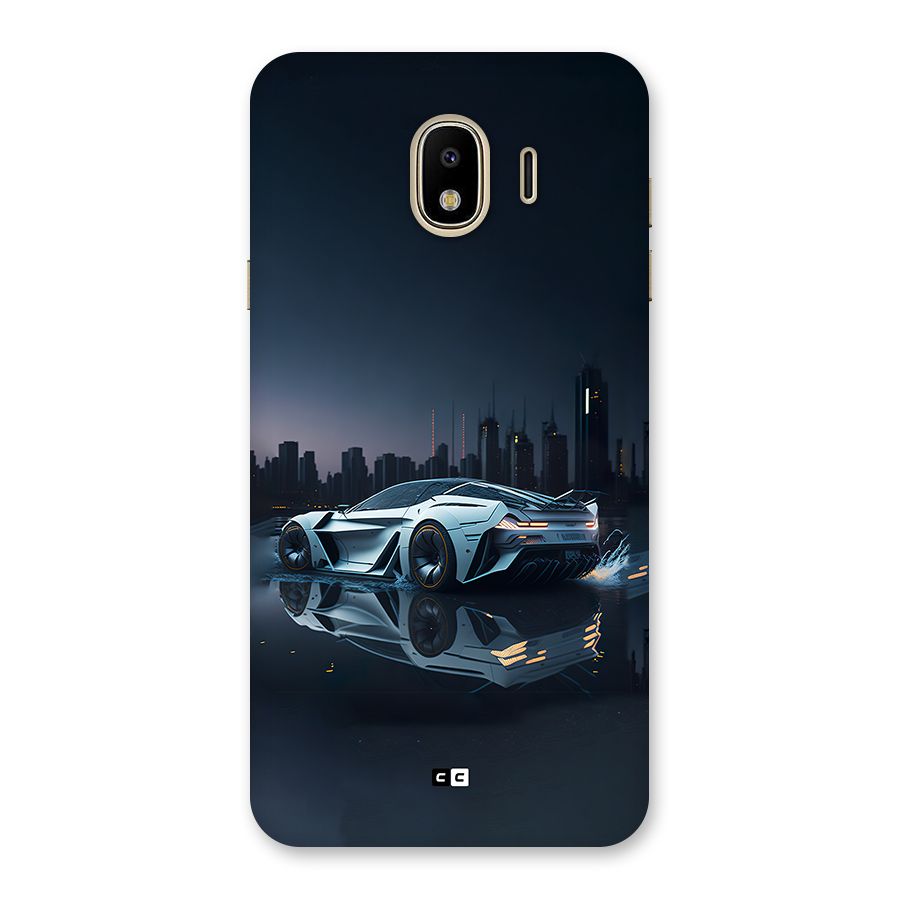 Car of Future Back Case for Galaxy J4