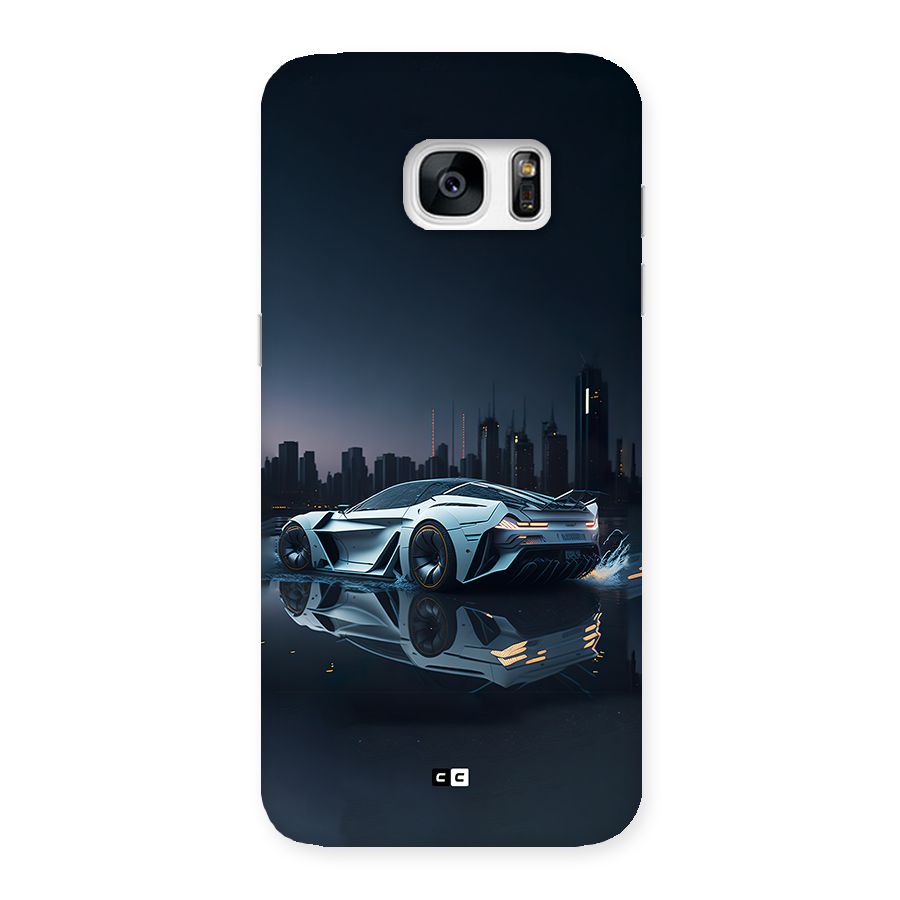 Car of Future Back Case for Galaxy S7 Edge