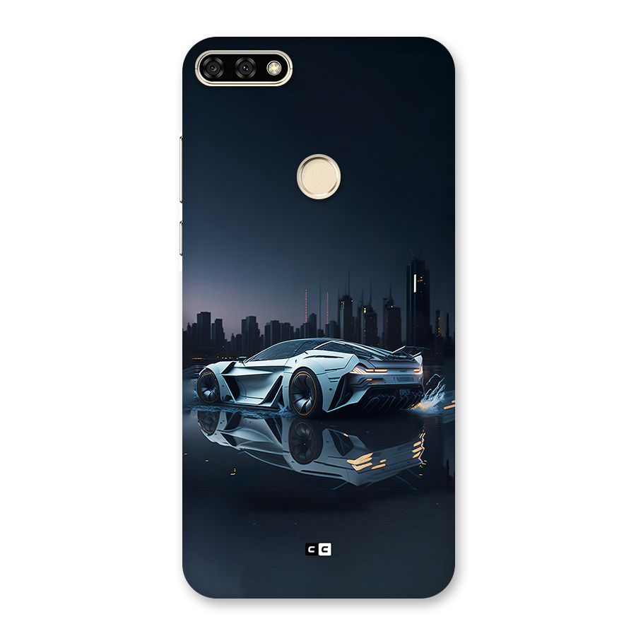 Car of Future Back Case for Honor 7A