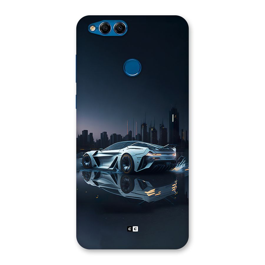 Car of Future Back Case for Honor 7X